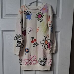 Jumping Veans 5T Sweatshirt Dress